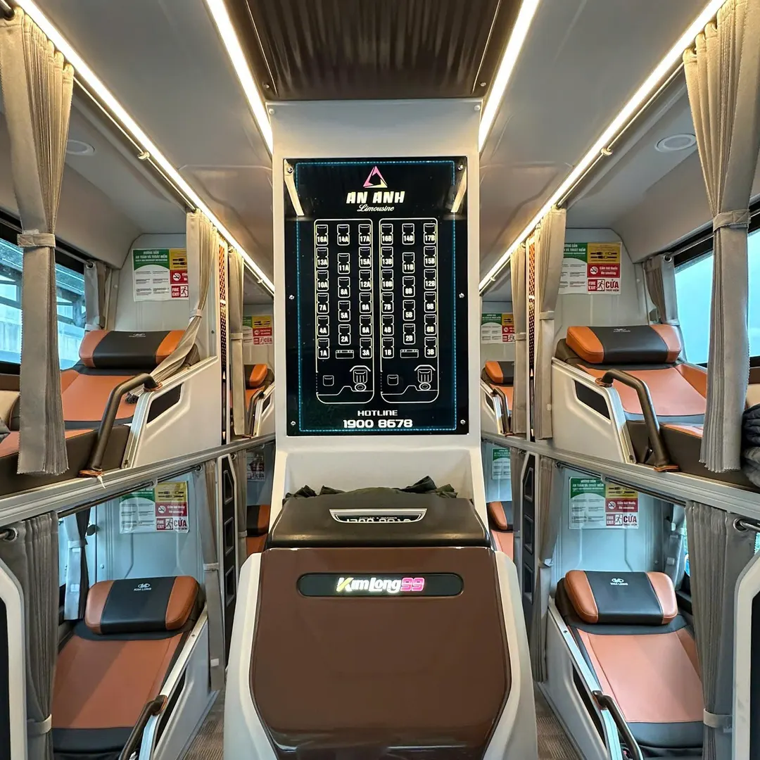 Nội thất xe 34 giường